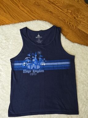 Disney Parks Magic Kingdom Tank Top, Size Medium